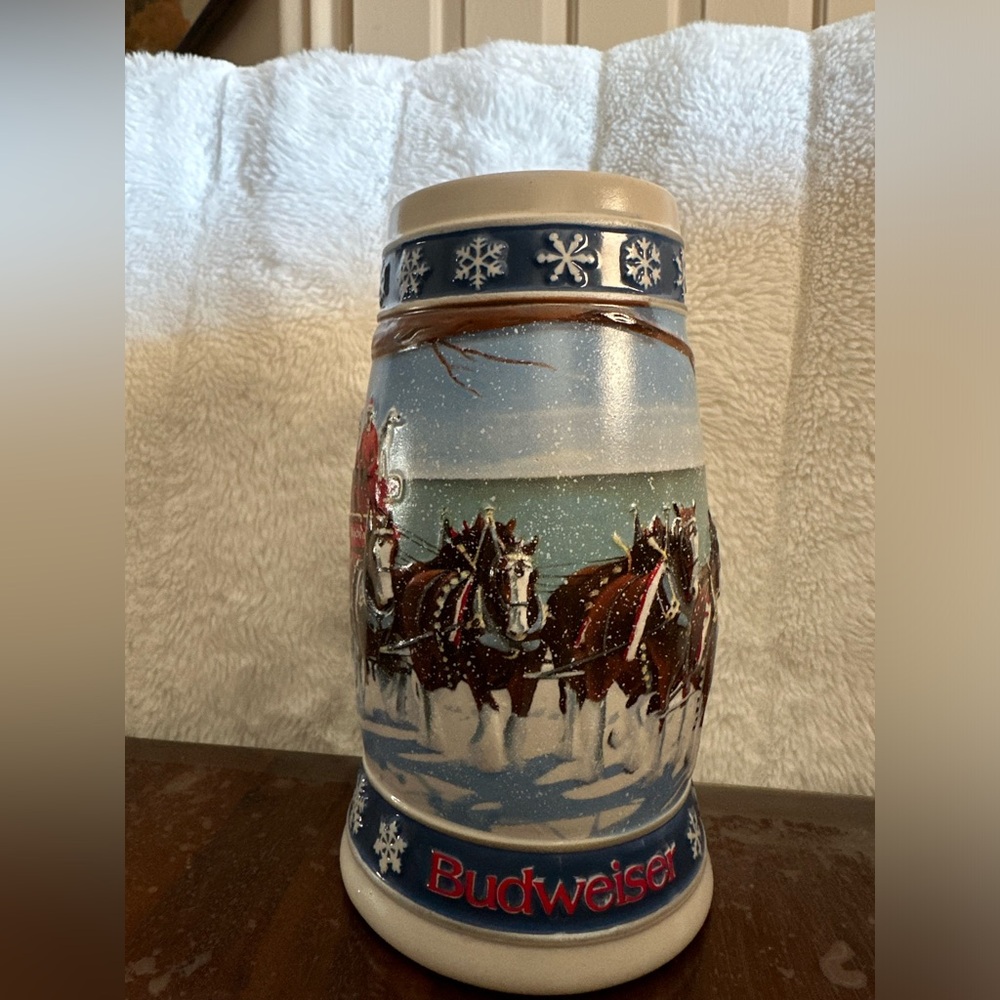 Budweiser beer mug